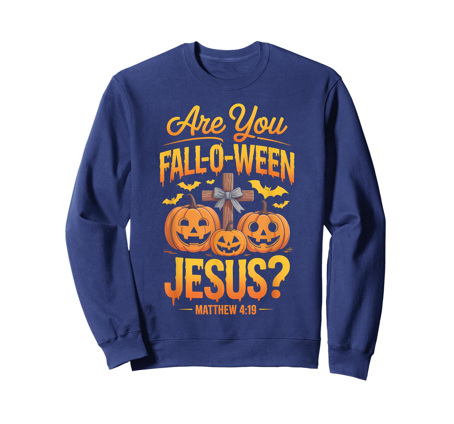 are You Fall-O-Ween Jesus Matthew 4:19 Halloween Christian T-Shirt