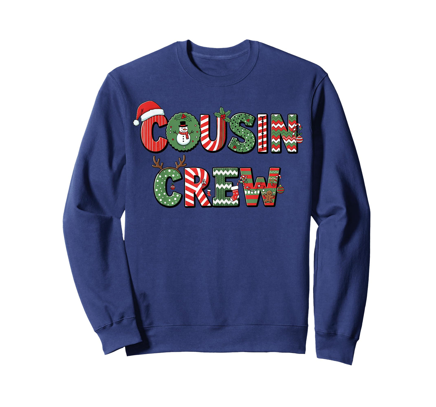 Cousin Crew Christmas Kids Holiday Matching Family Xmas T-Shirt