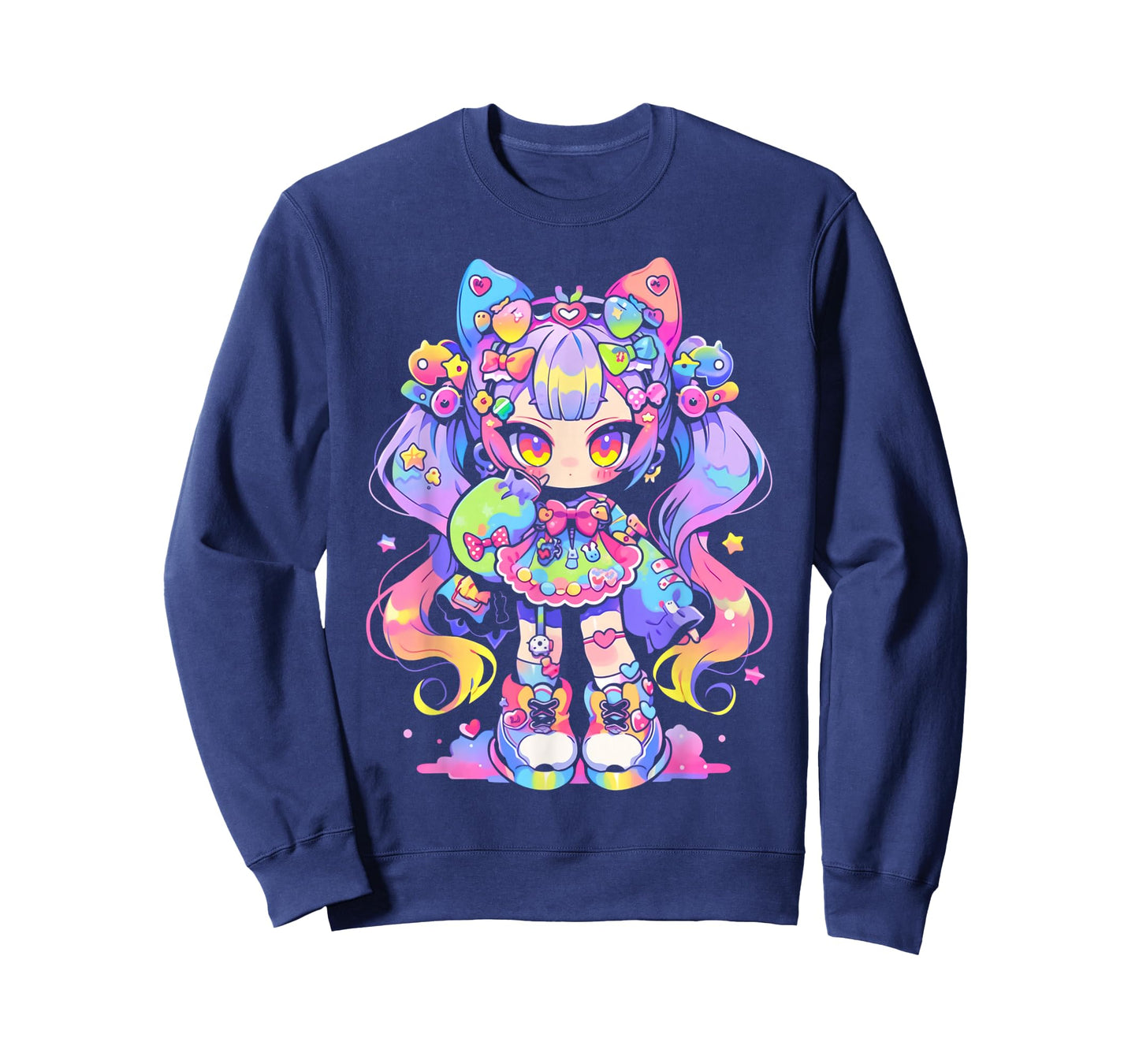 Kawaii Chibi Girl | Decora Fairy Kei Anime Manga Harajuku T-Shirt