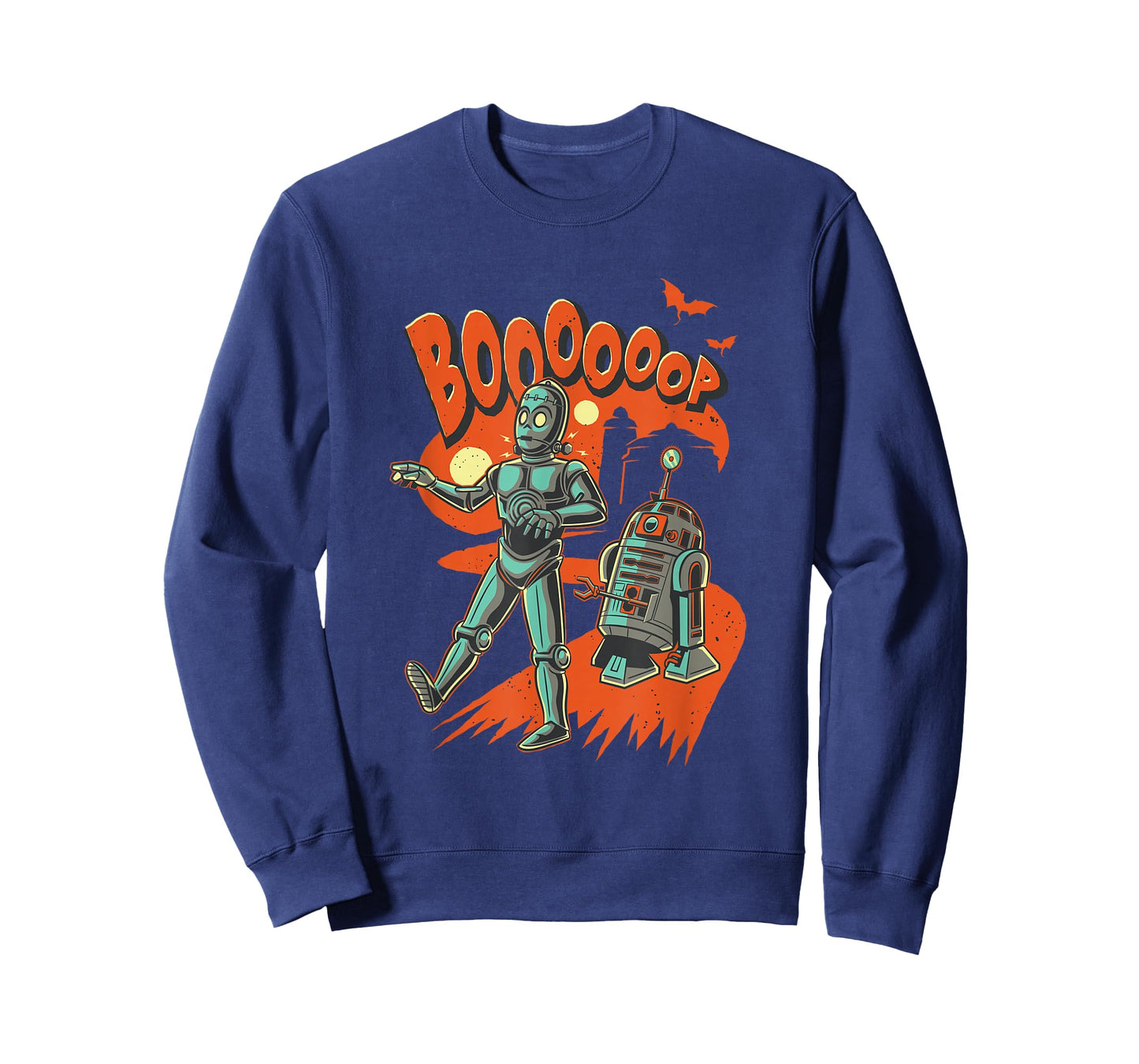 Star Wars Halloween BOOOOOP Monster Droids Vintage T-Shirt