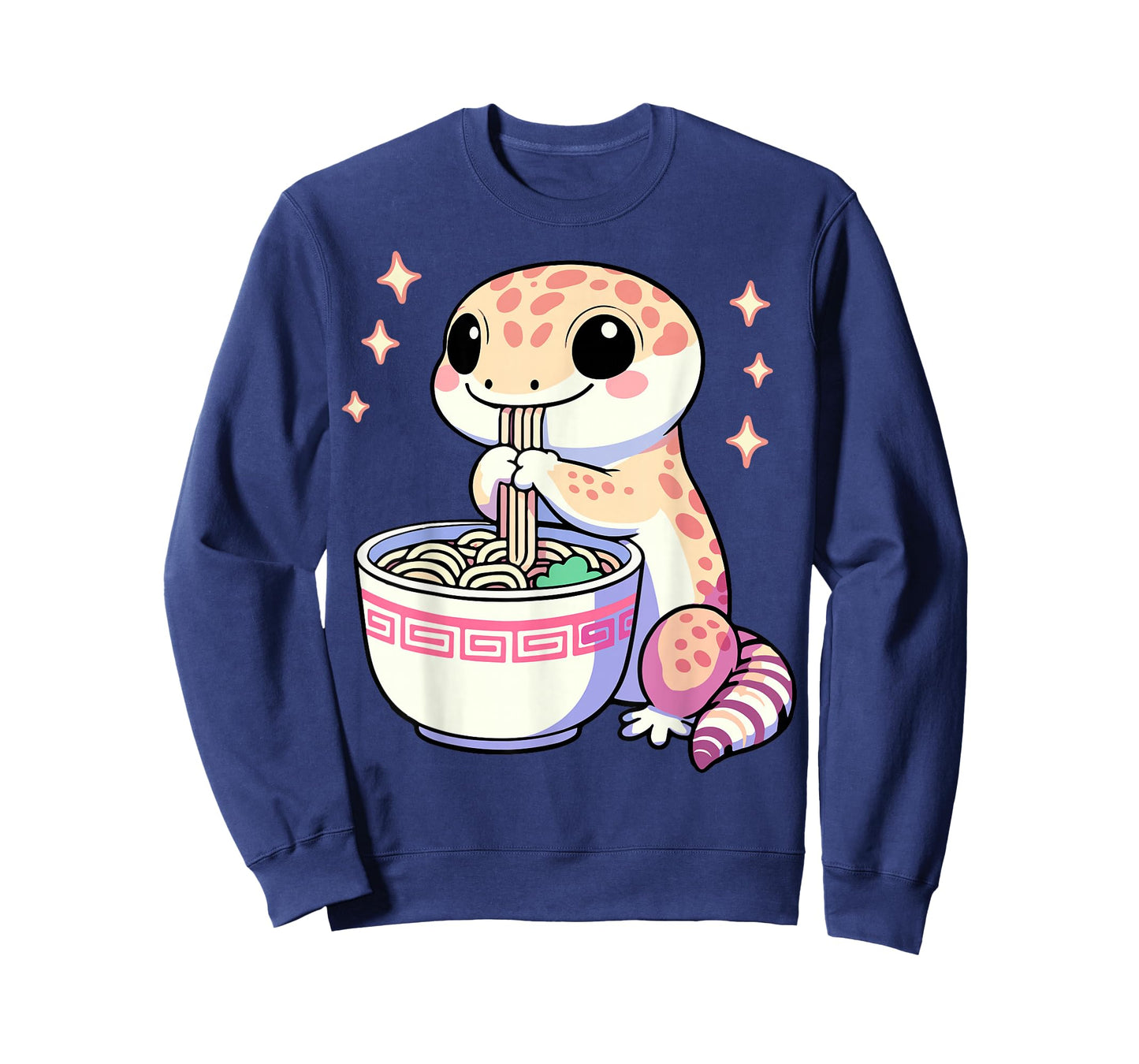 Japanese Ramen Anime Leopard Gecko Reptile Gifts Men, Women T-Shirt