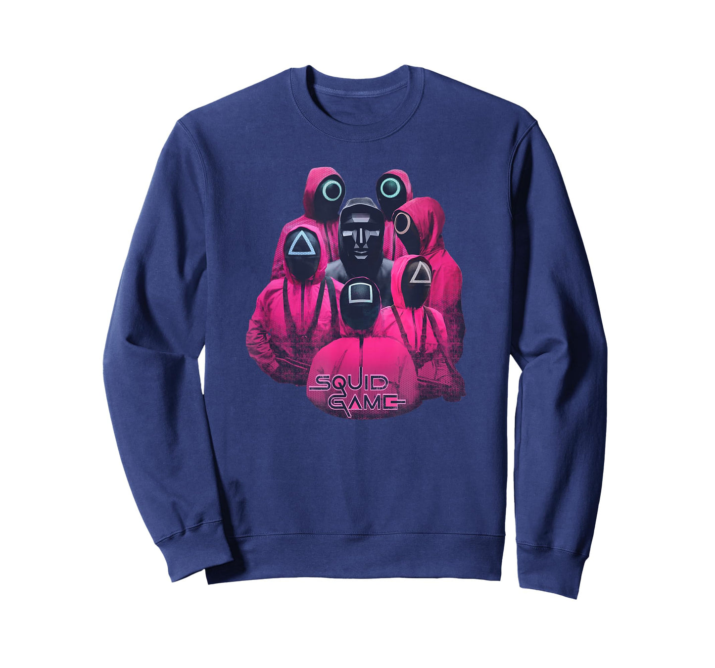Squid Game Front Man And Guards Ring T-Shirt