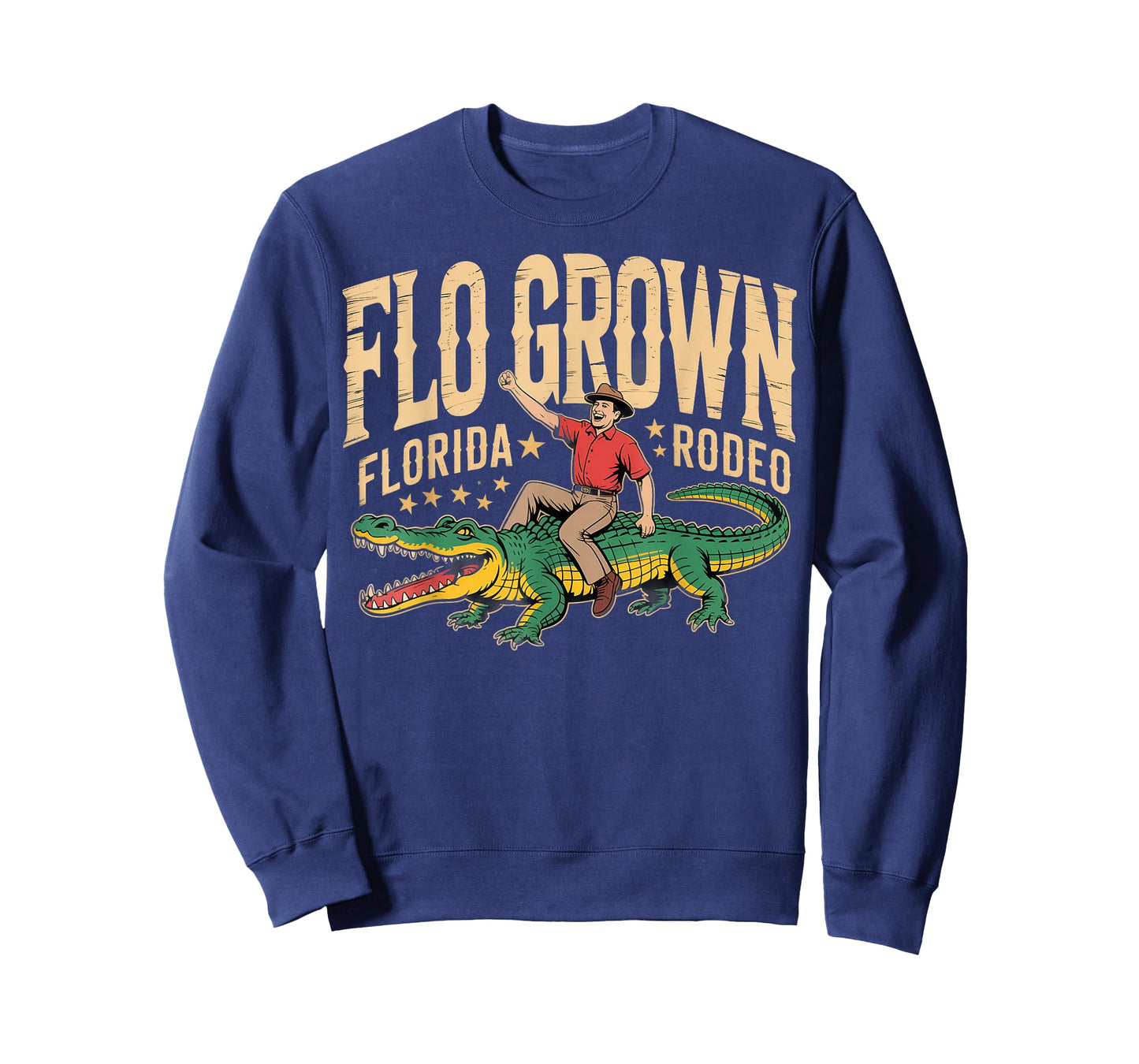 Florida Gator Rodeo Flo Grown Design T-Shirt