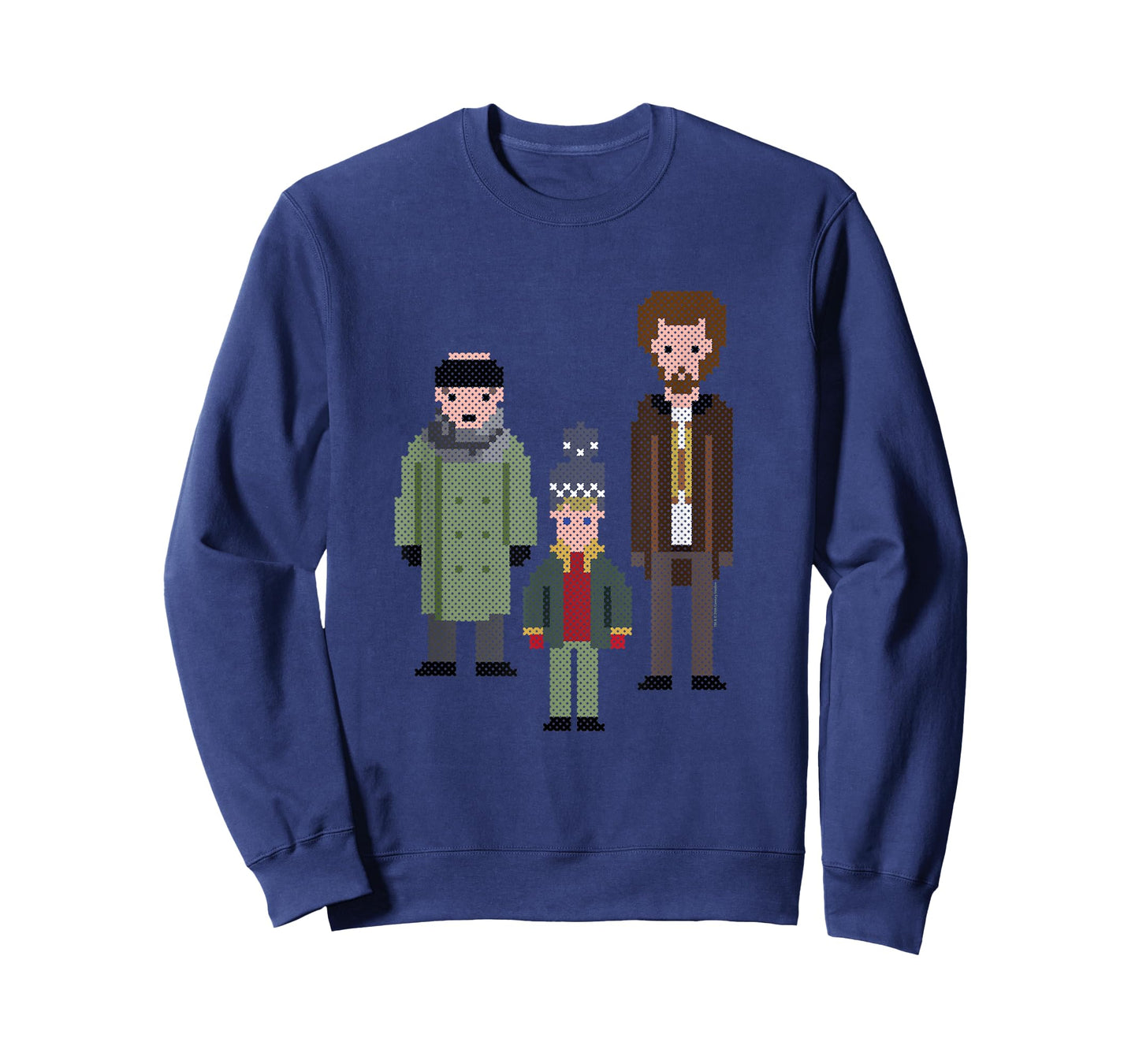 Home Alone Kevin and The Wet Bandits Cross-Stitch Pattern T-Shirt