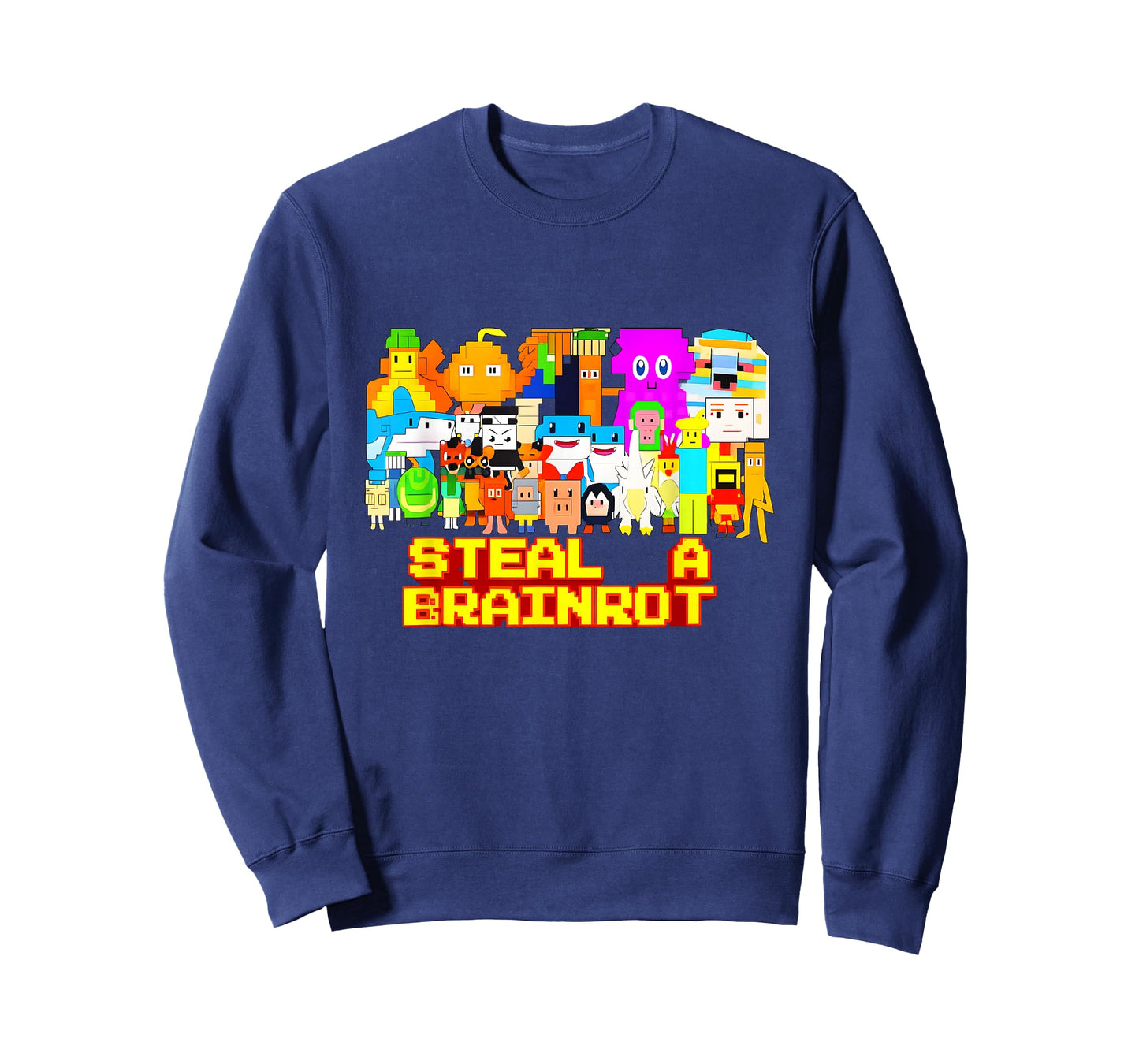 Steal a Brainrot Meme Video Game Kids Gamers T-Shirt