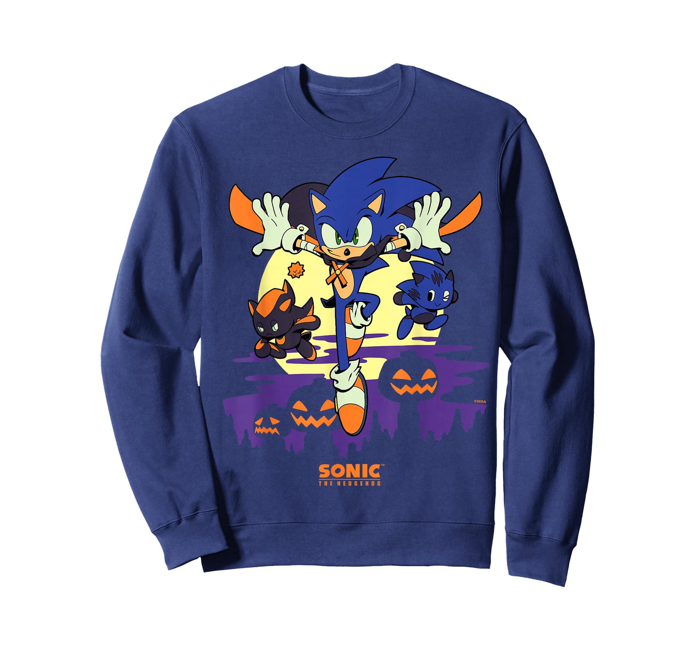 Sonic The Hedgehog - Chao Tales Halloween Moonlight Haunt T-Shirt