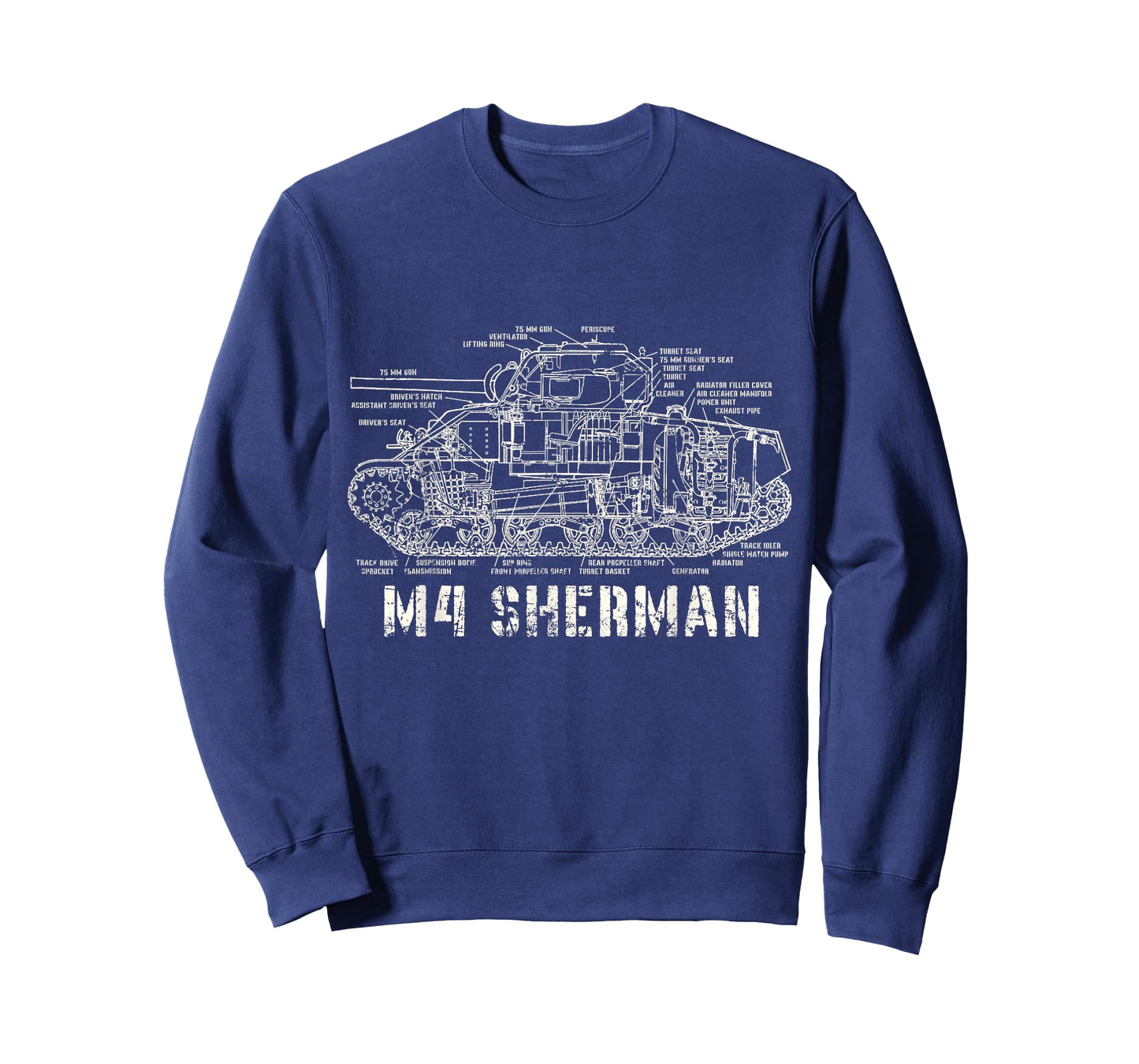 M4 Sherman WWII Army Tank Military T-Shirt