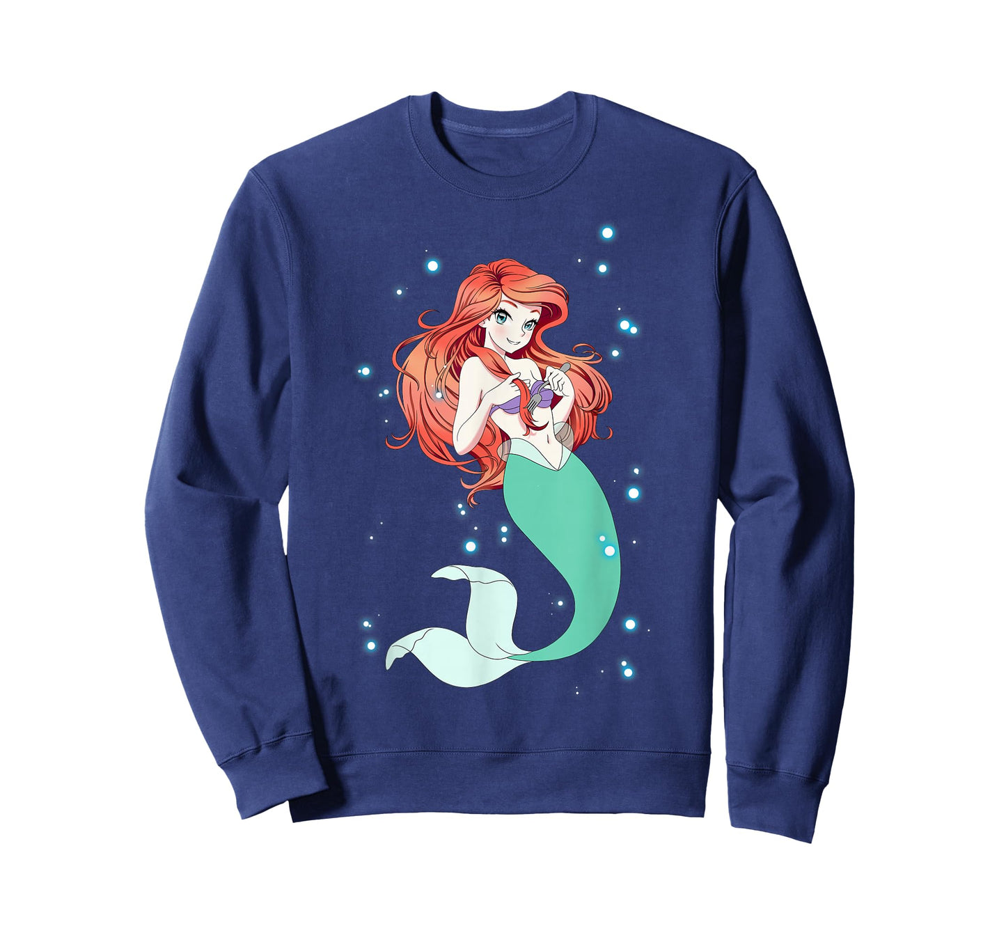 Disney Little Mermaid Anime Ariel Graphic T-Shirt T-Shirt