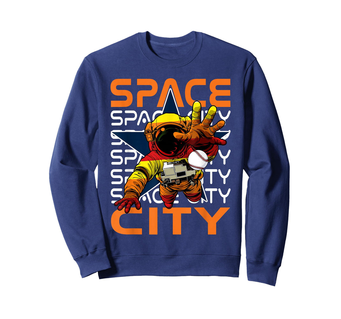 Classic Space City Proud Name Personalized Kawaii Houston T-Shirt