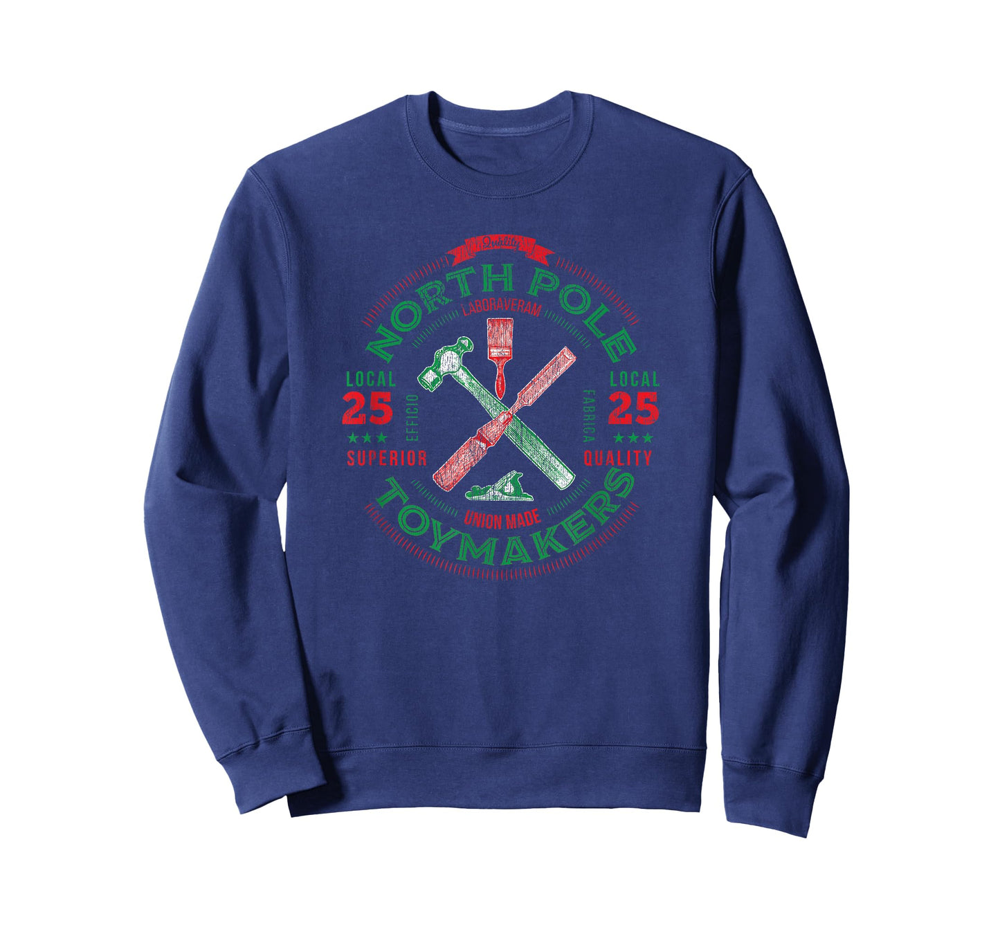 Vintage Christmas Elf Toymaker's Union - TOYMAKER T-Shirt