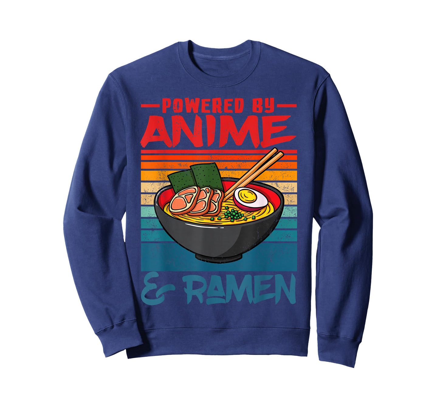 Powered by Anime & Ramen Love Anime Noodles Mens Women Kids T-Shirt
