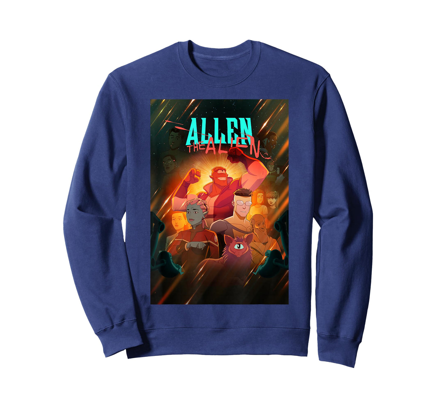Invincible Allen The Alien Epic Poster T-Shirt
