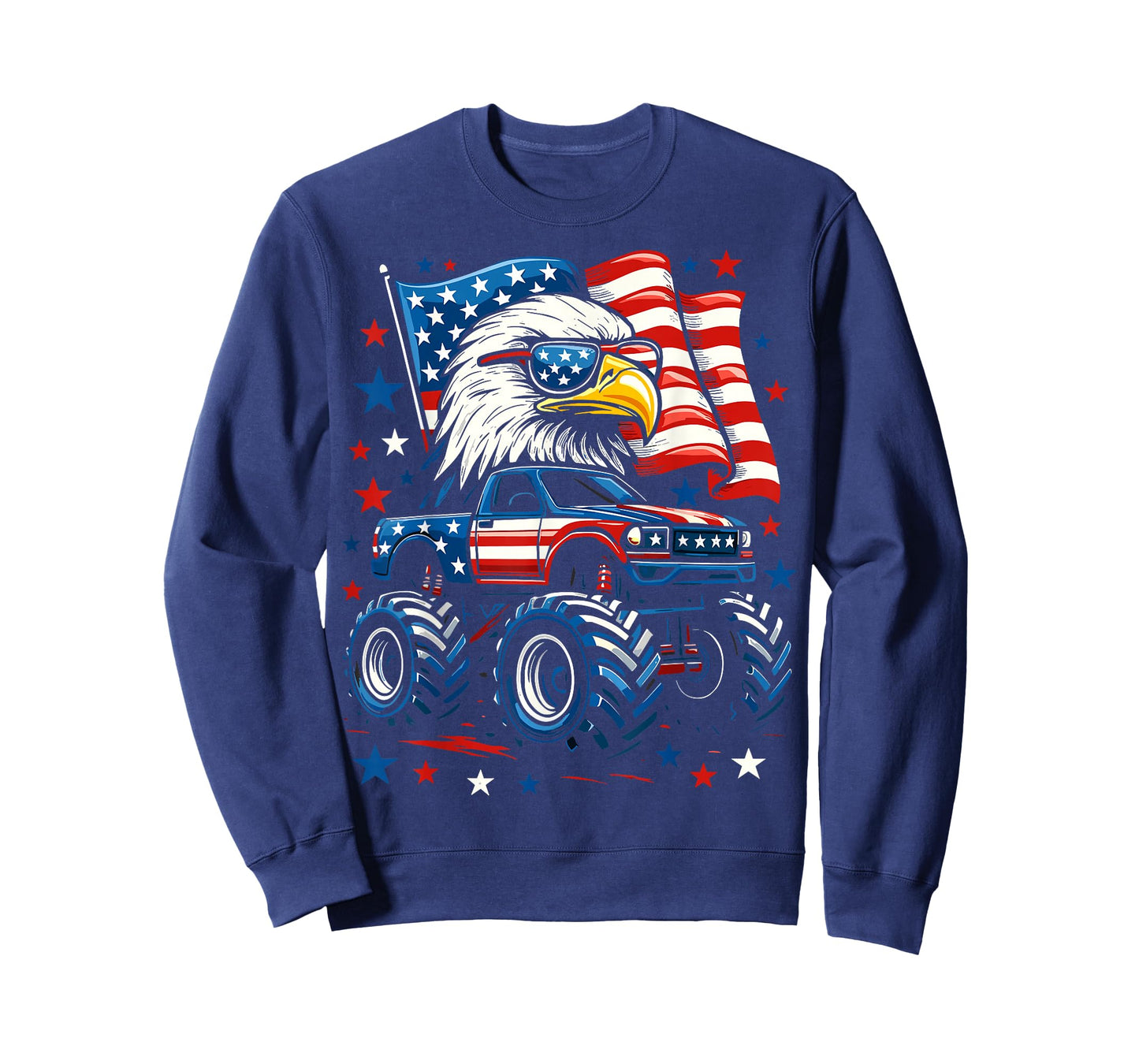 Patriotic American Flag Eagle USA T-Shirt