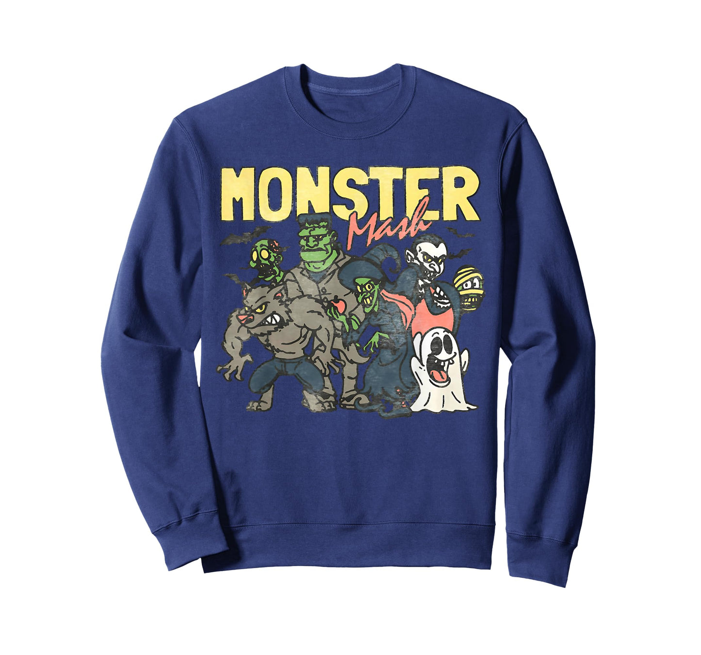 Monster Mash Happy Halloween Spooky Season Trick Or Treat T-Shirt