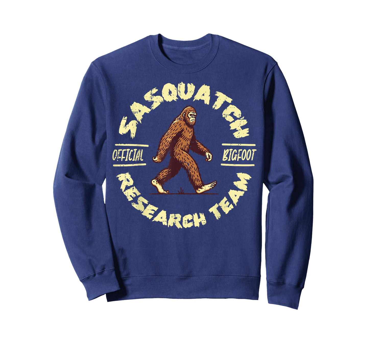 Official Sasquatch Research Team Funny Bigfoot Men Women Kid T-Shirt