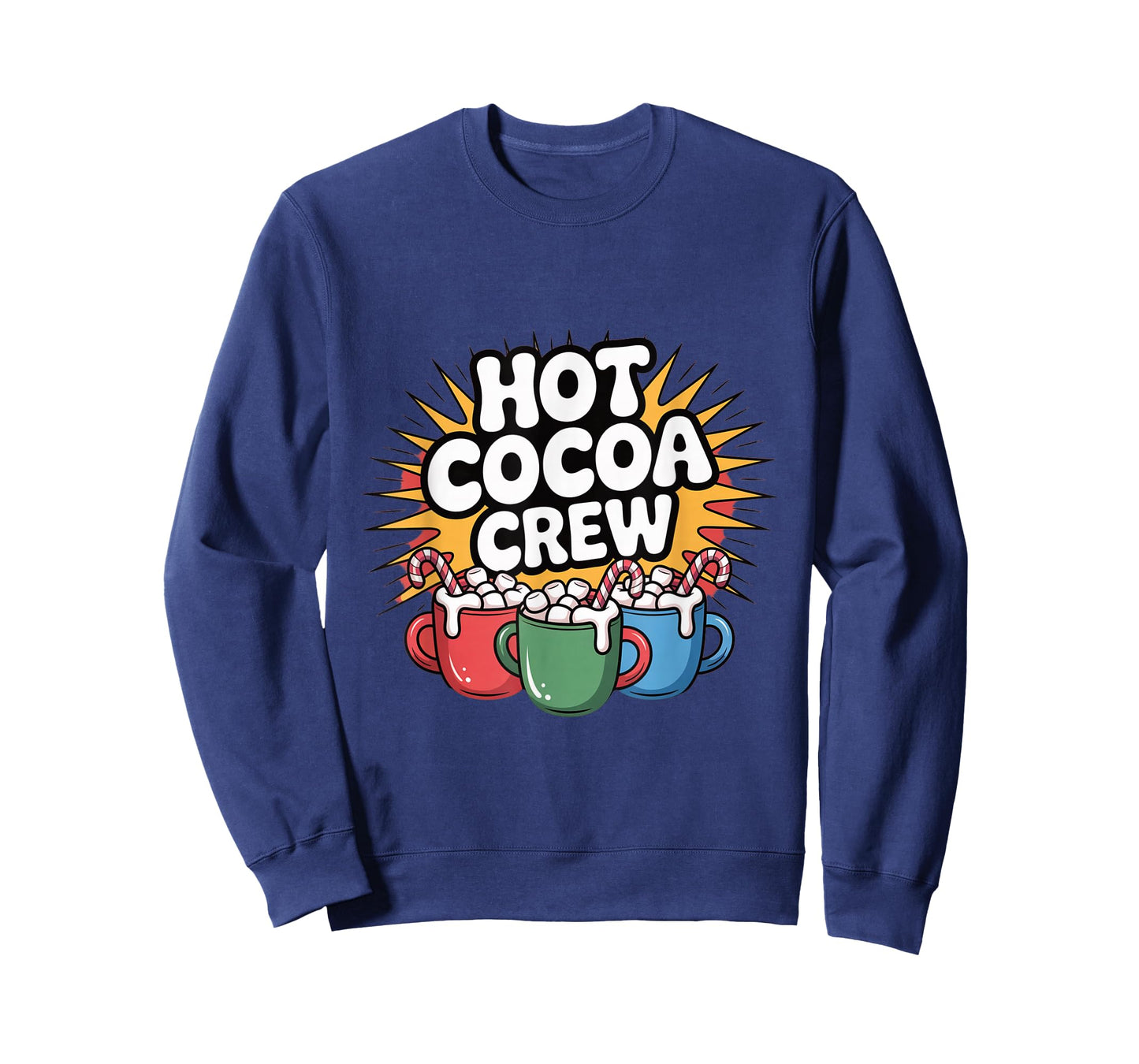Hot Cocoa Crew Candy Marshmallow Winter T-Shirt