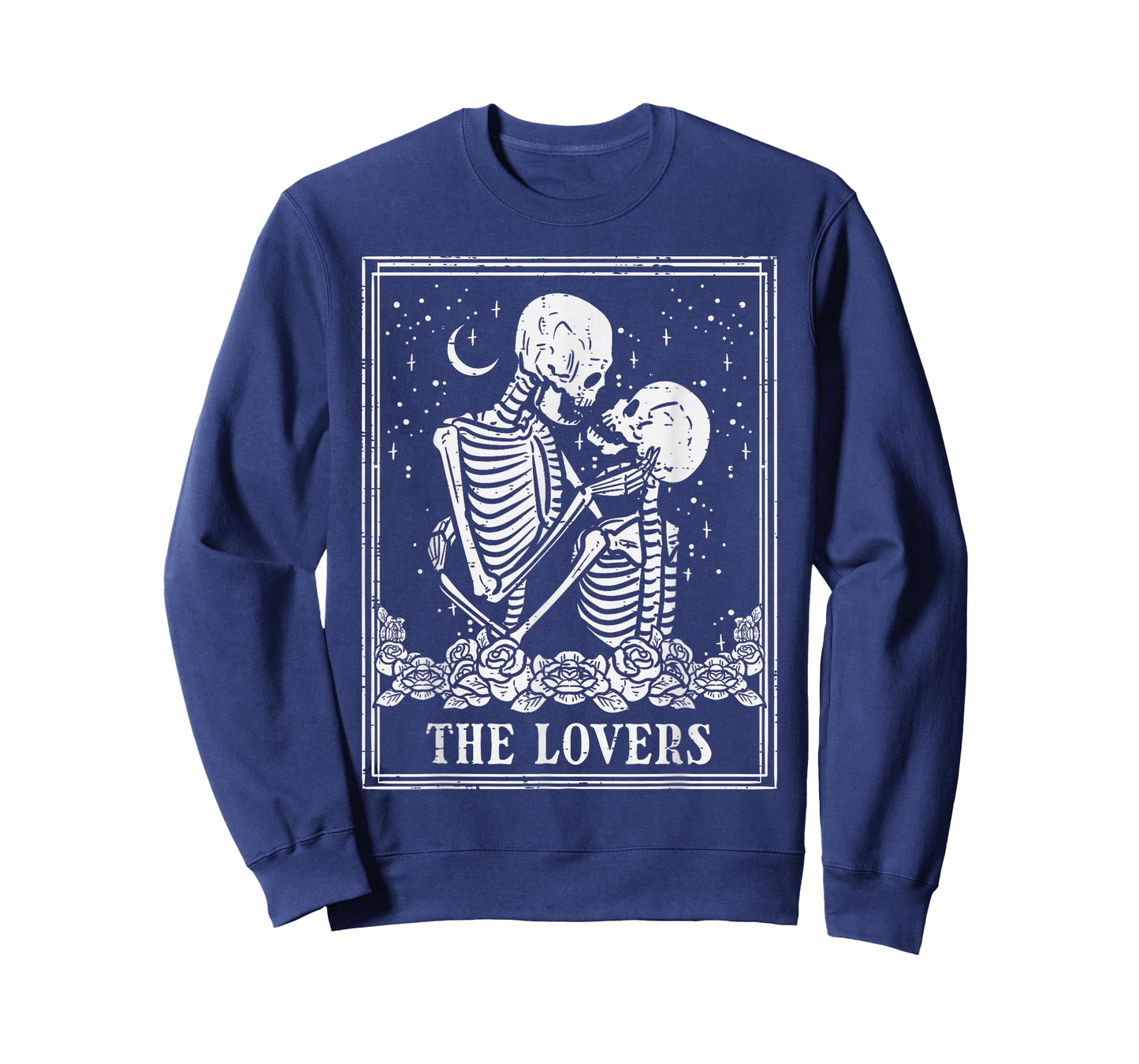 Halloween Skeleton Tarot The Lovers Couple Costume Men Women T-Shirt