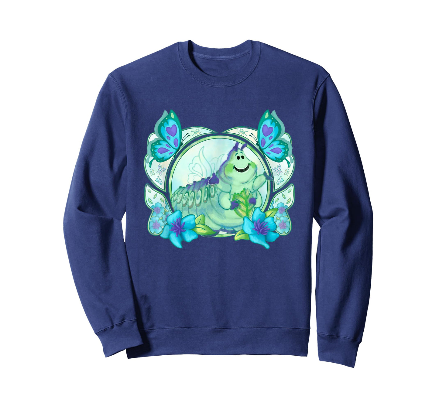 Disney Pixar A Bug's Life Heimlich Watercolor Nouveau Logo T-Shirt