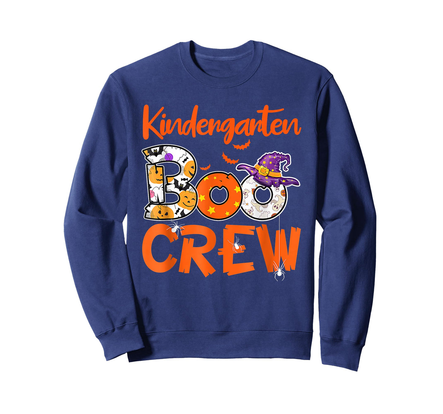 Kindergarten Boo Crew Teachers Students Halloween Costume T-Shirt for Men Women