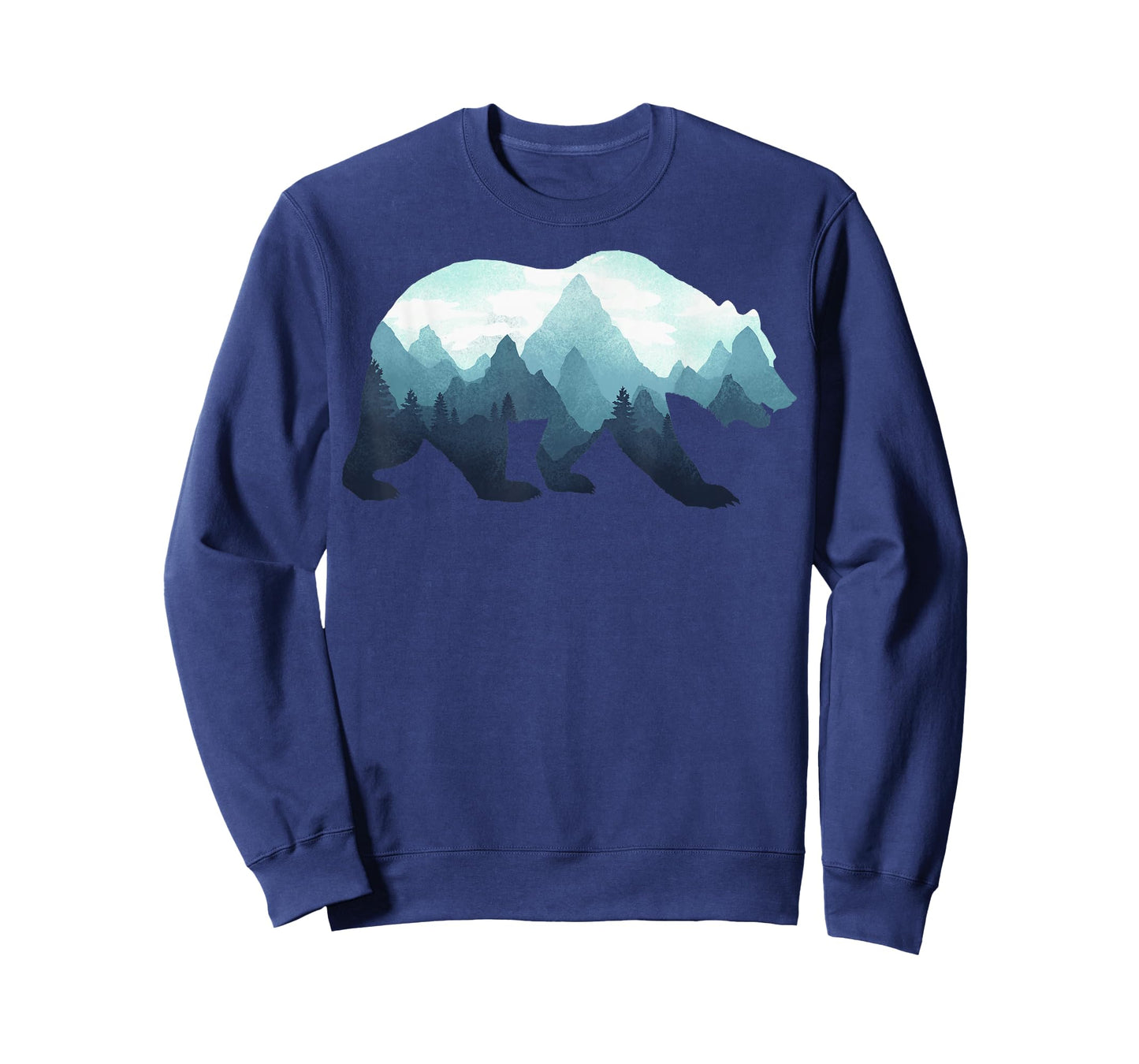 Bear Double Exposure Surreal Wildlife Animal T-Shirt