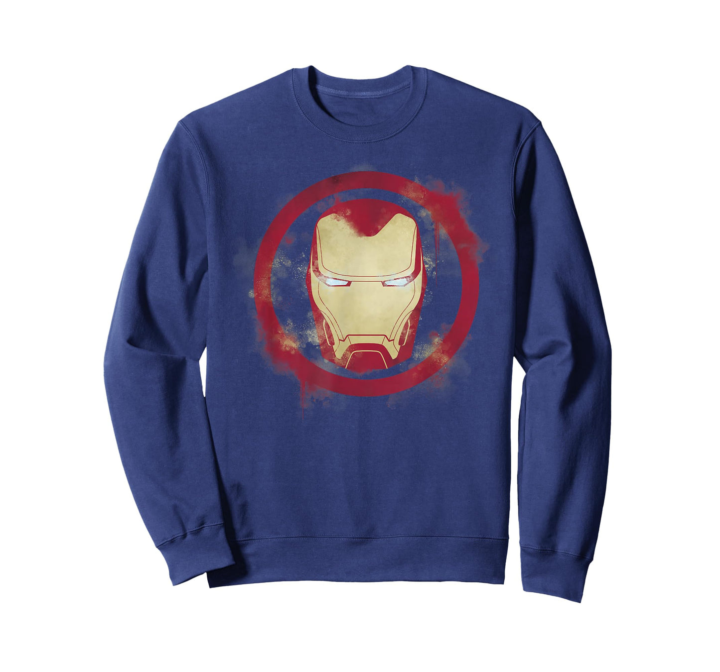 Marvel Avengers Endgame Iron Man Spray Paint Logo T-Shirt