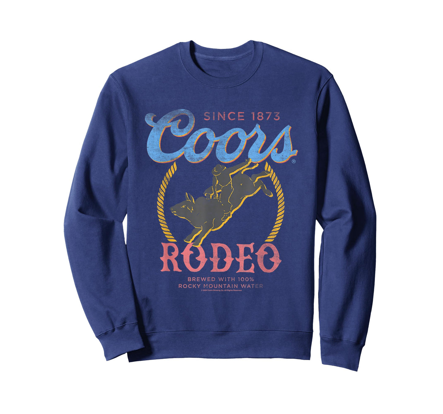 Coors Rodeo Since 1873 100% Rocky Mountain Water Vintage T-Shirt