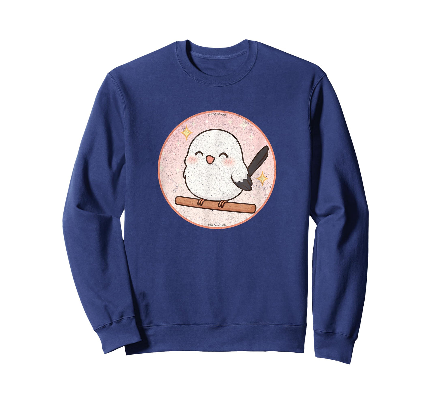 Super Cute Shima Enaga “Japanese Snow Fairy Bird” Design T-Shirt