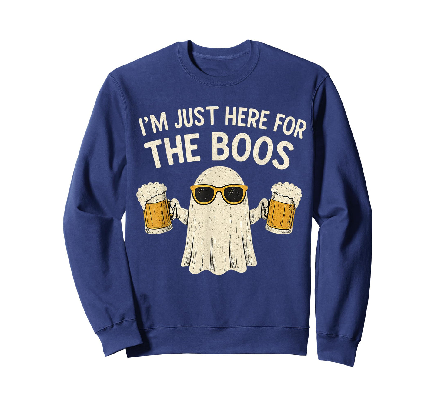 Im Just Here for The Boos Funny Gift Halloween Ghost T-Shirt