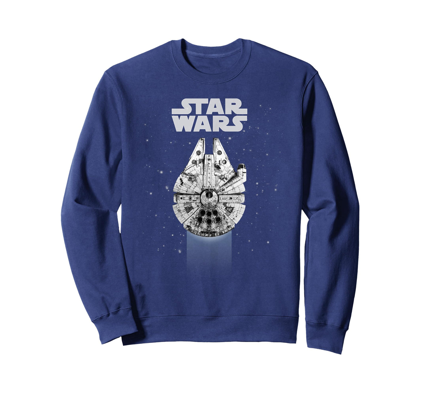 Star Wars Millennium Falcon Galactic Top Down Poster T-Shirt