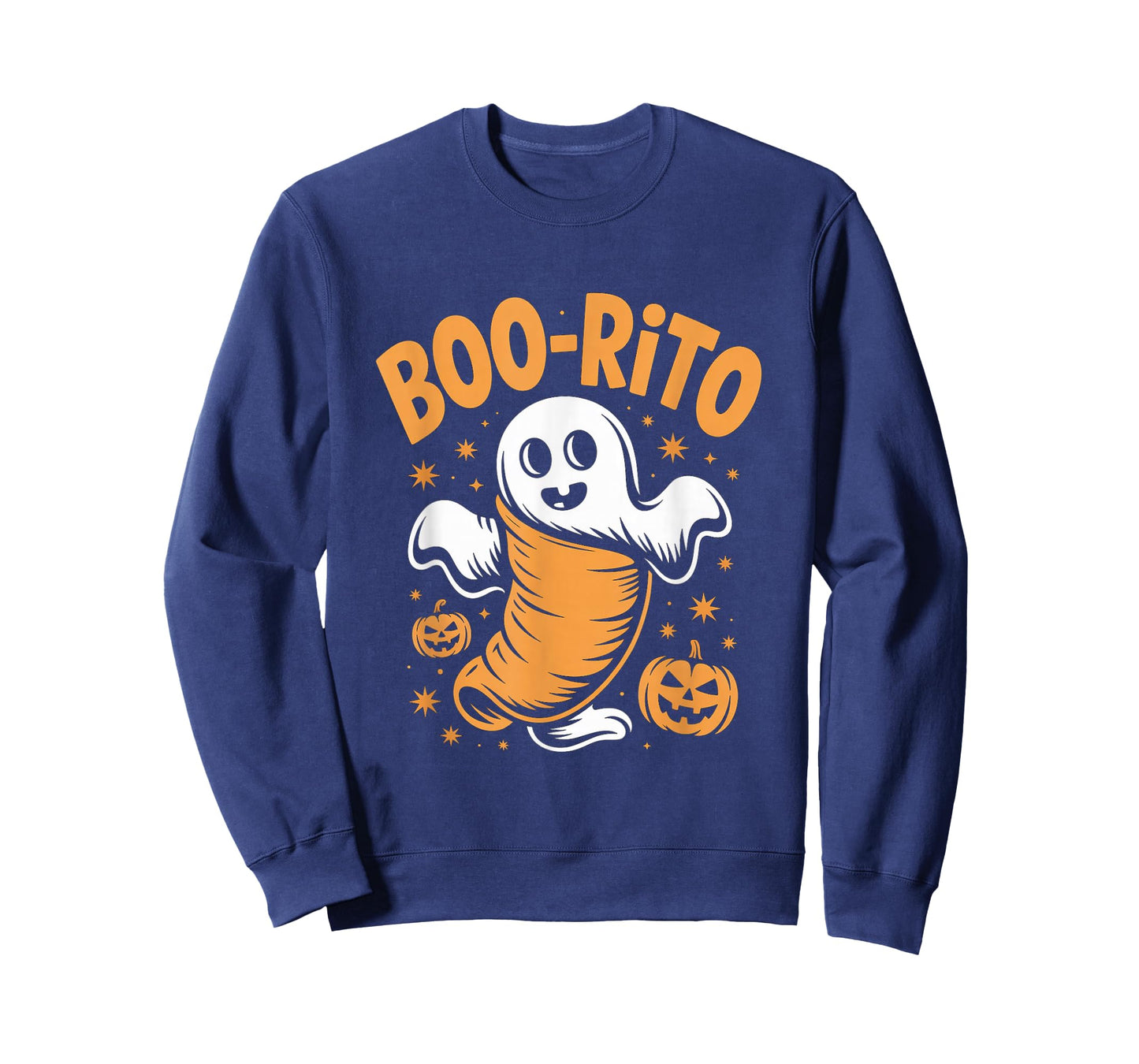 Boo-Rito Funny Halloween Ghost Humor T-Shirt
