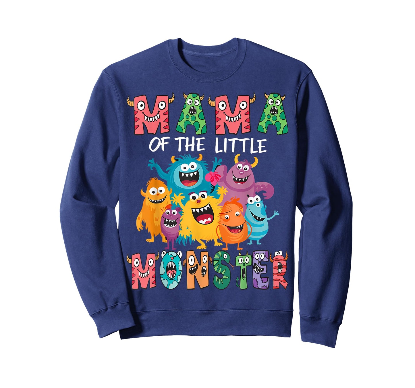 Mama Of The Little Monster Kids 1St Birthday Party T-Shirt