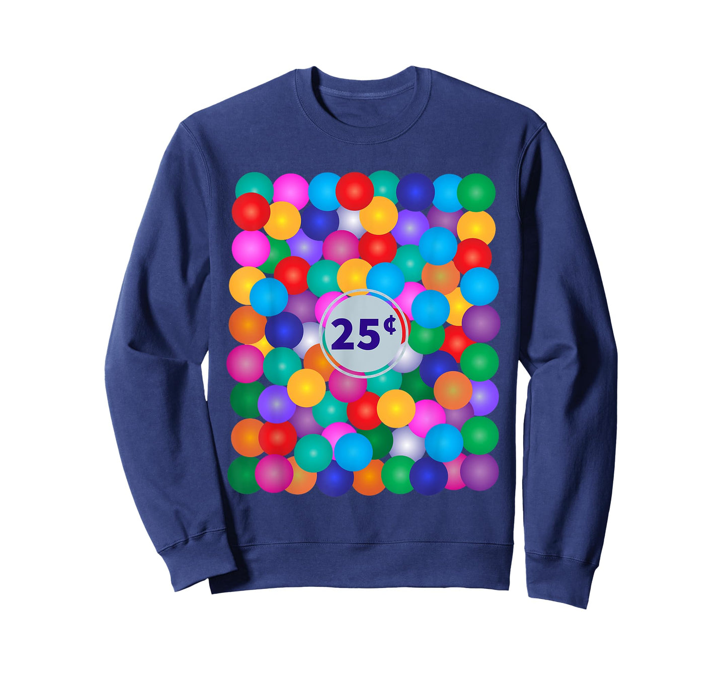 Gumball Machine Costume Candy 25cRainbow Gum Balls Halloween T-Shirt