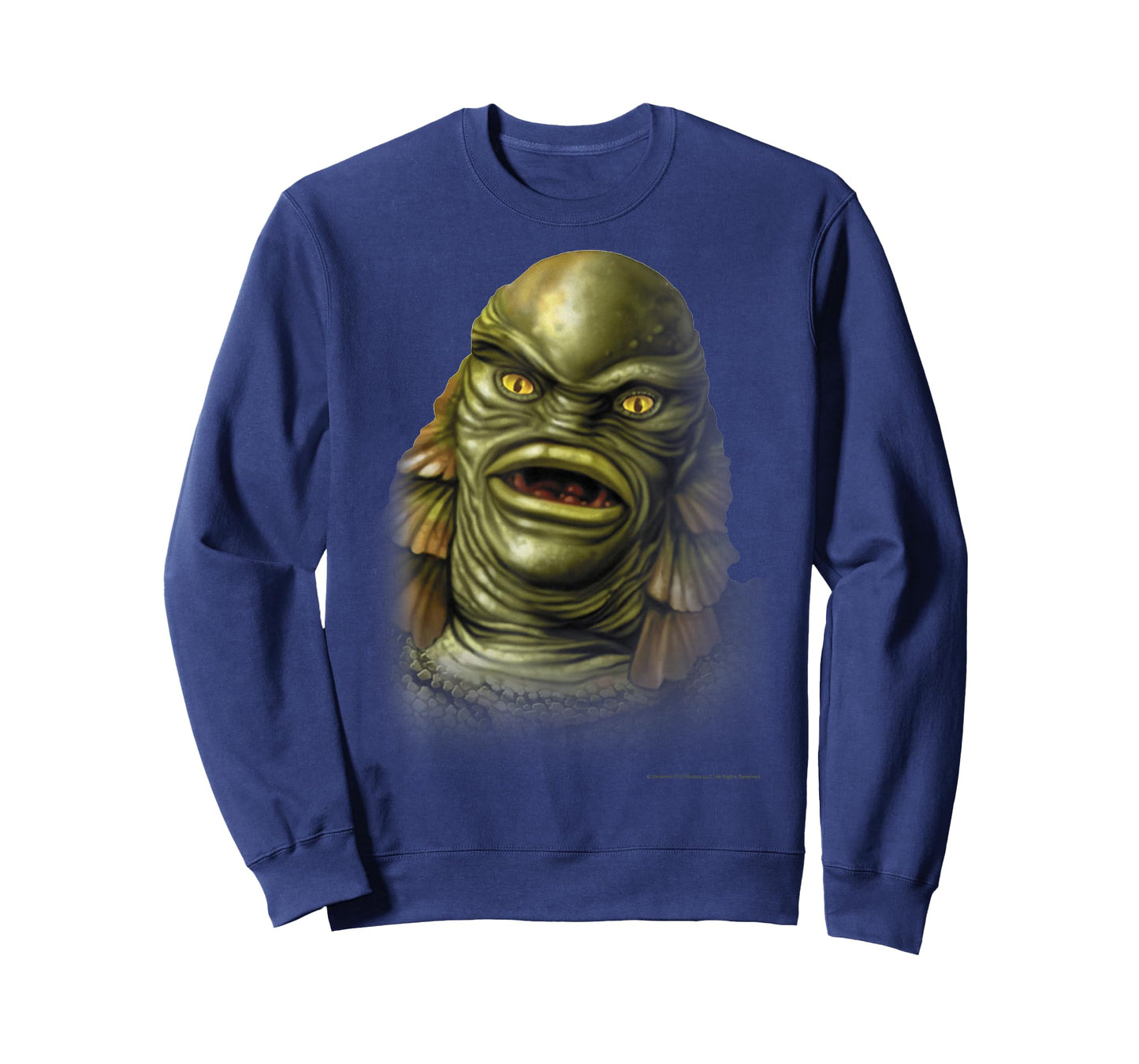 Universal Monsters Creature From The Black Lagoon Big Face T-Shirt