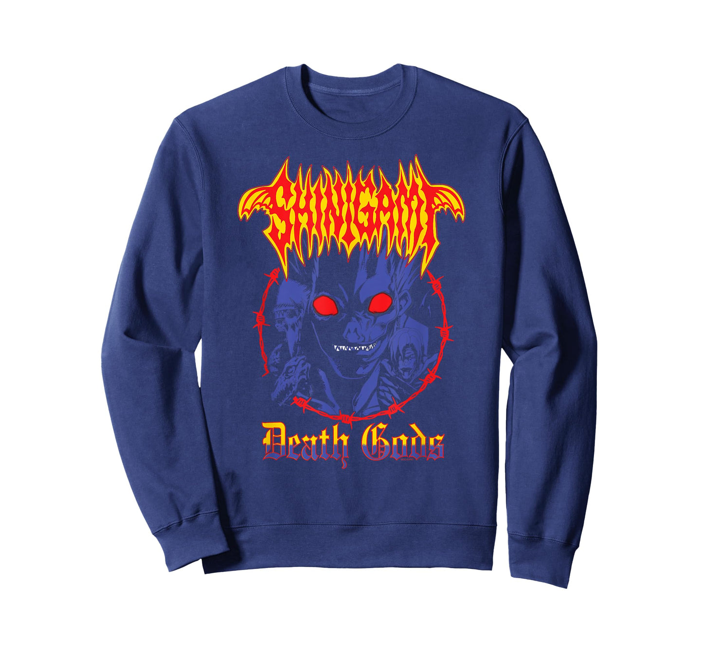 Death Note Vintage Metal Shinigami Death Gods Anime T-Shirt