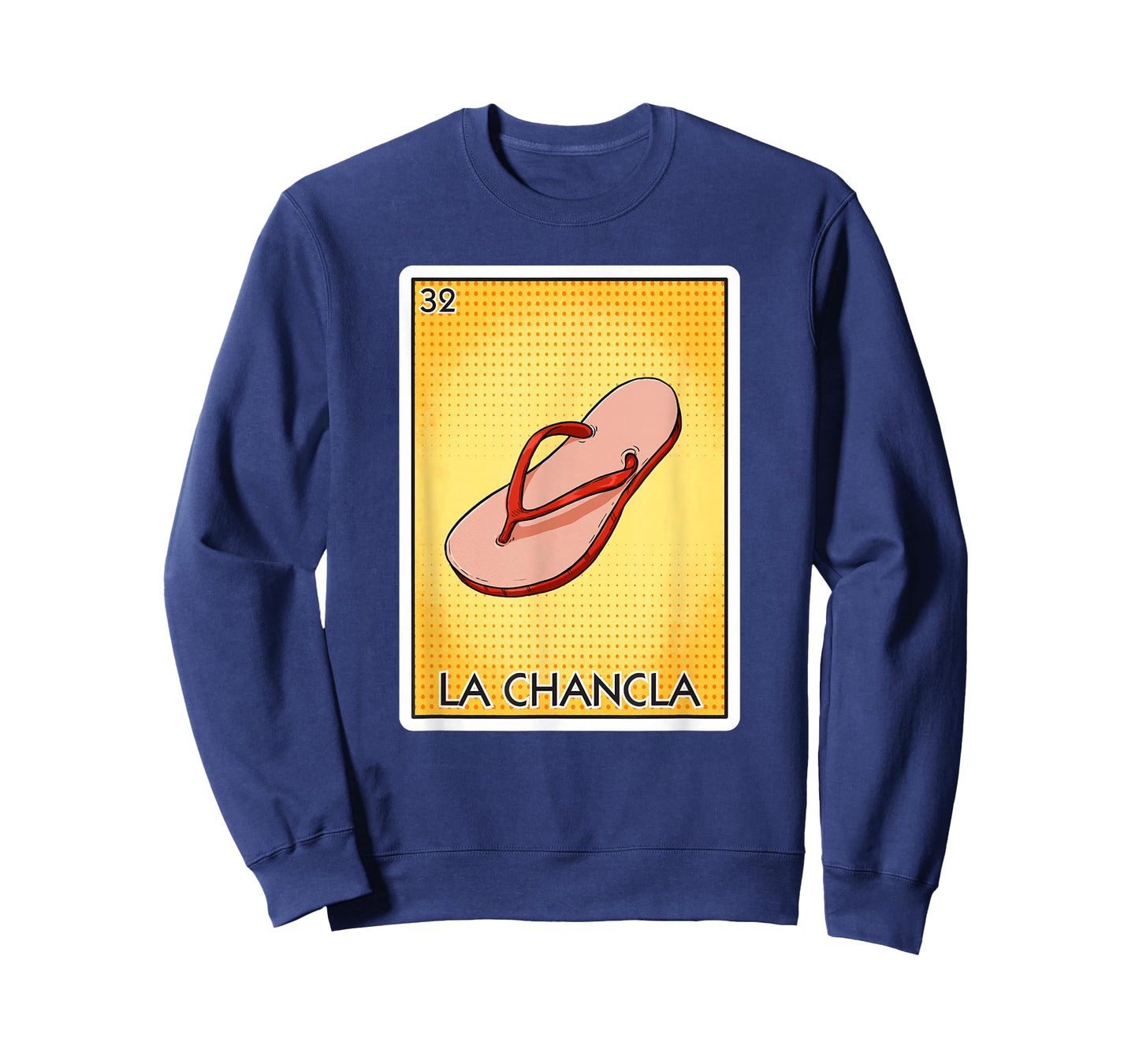La Chancla Flip Flop Card Mexican Lottery Card La Chancla T-Shirt