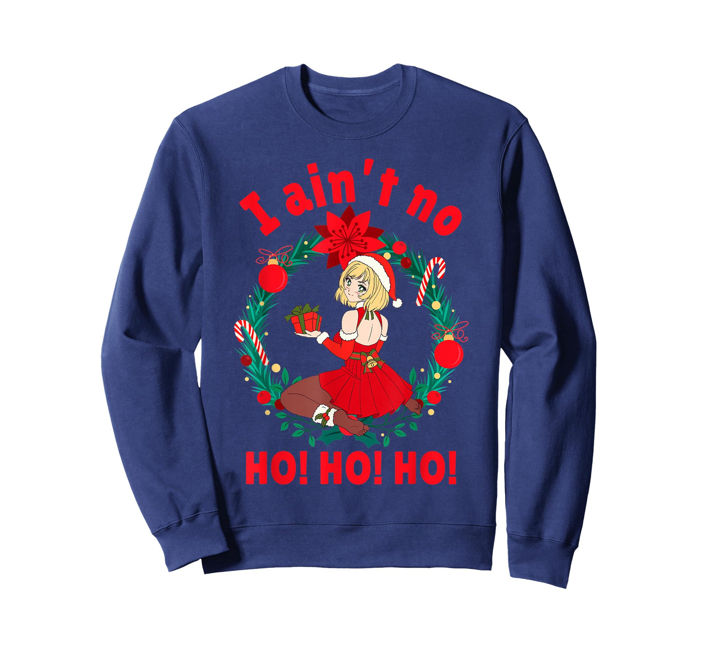 Womens I Aint no Ho Ho Ho Shirt I Ain't no Ho Ho Ho T-Shirt