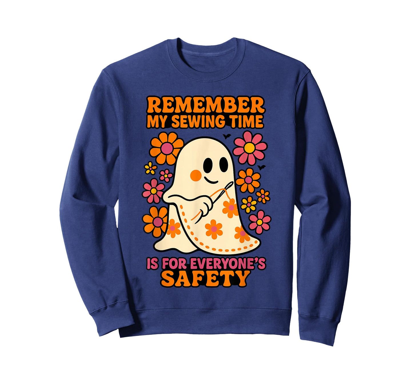 Sewing Ghost Costume for Women, Cute Quilting Halloween T-Shirt