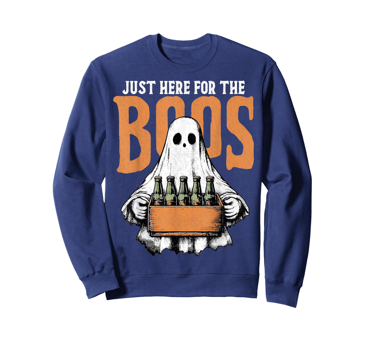 I'm Just Here for the Boos Cute Ghoul Funny Halloween Ghost T-Shirt