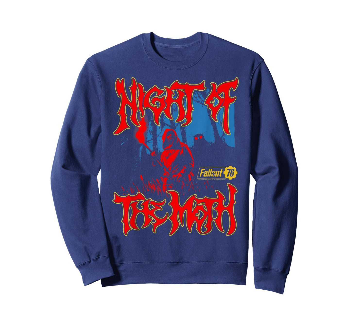 Fallout Video Game Night of the Moth Heavy Metal T-Shirt