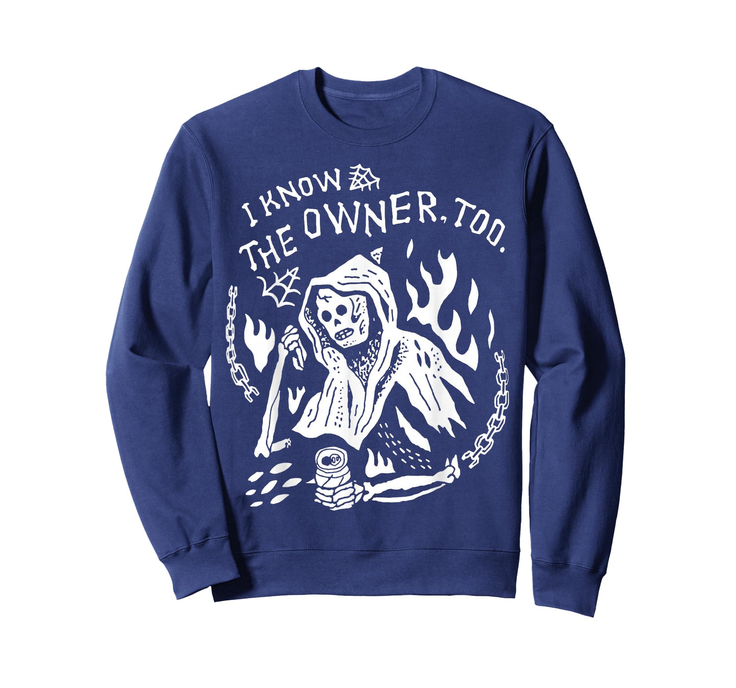 I Know The Owner Too Skeleton Death T-Shirt