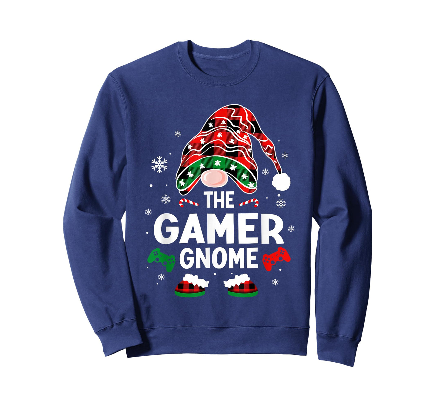 The Gamer Gnome Family Matching Group Christmas Video Gamer T-Shirt
