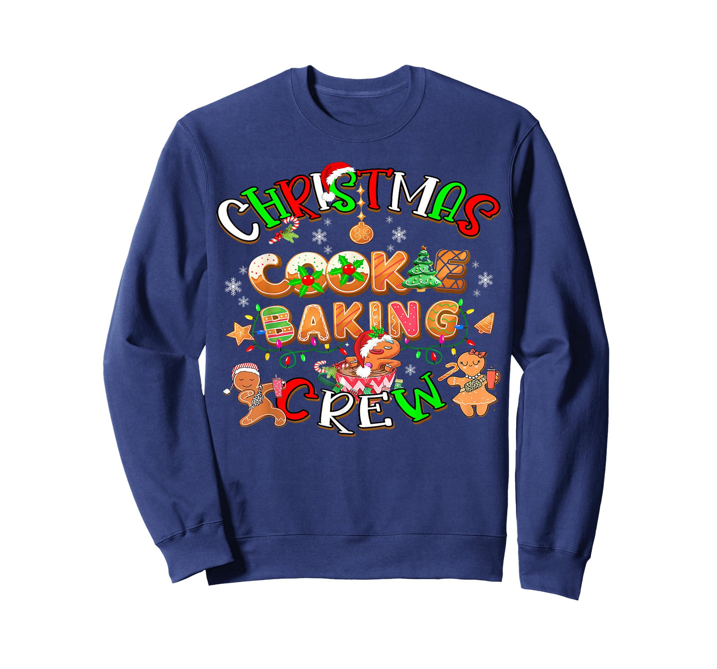 Bakers Christmas Cookie Crew Family Baking Team Holiday Cute T-Shirt
