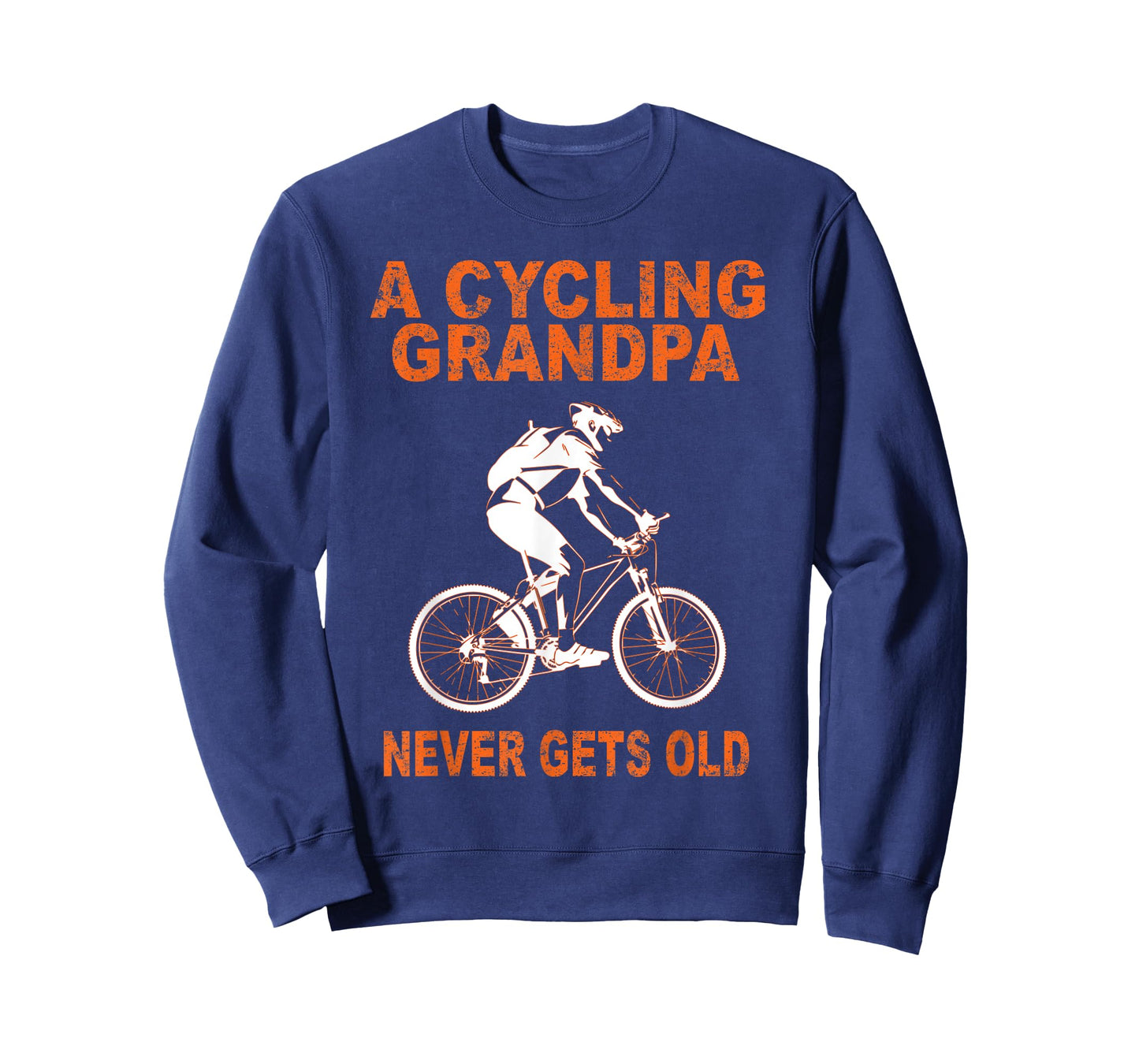 A Cycling Grandpa Never Gets Old Shirt for Fathers Day Gift T-Shirt