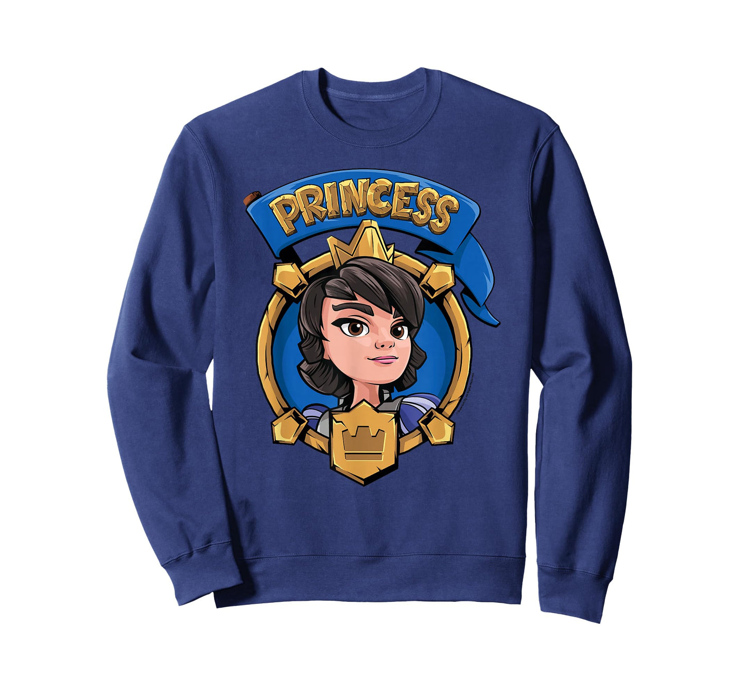 Clash Royale Princess Face Retro Portrait T-Shirt