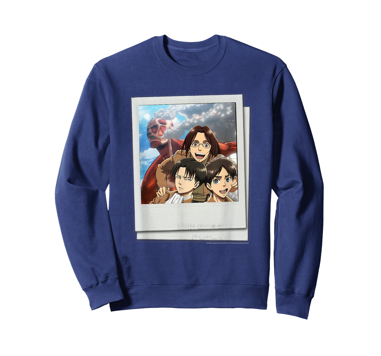 Attack on Titan See The Walls! Tourist Polaroid Photo Anime T-Shirt
