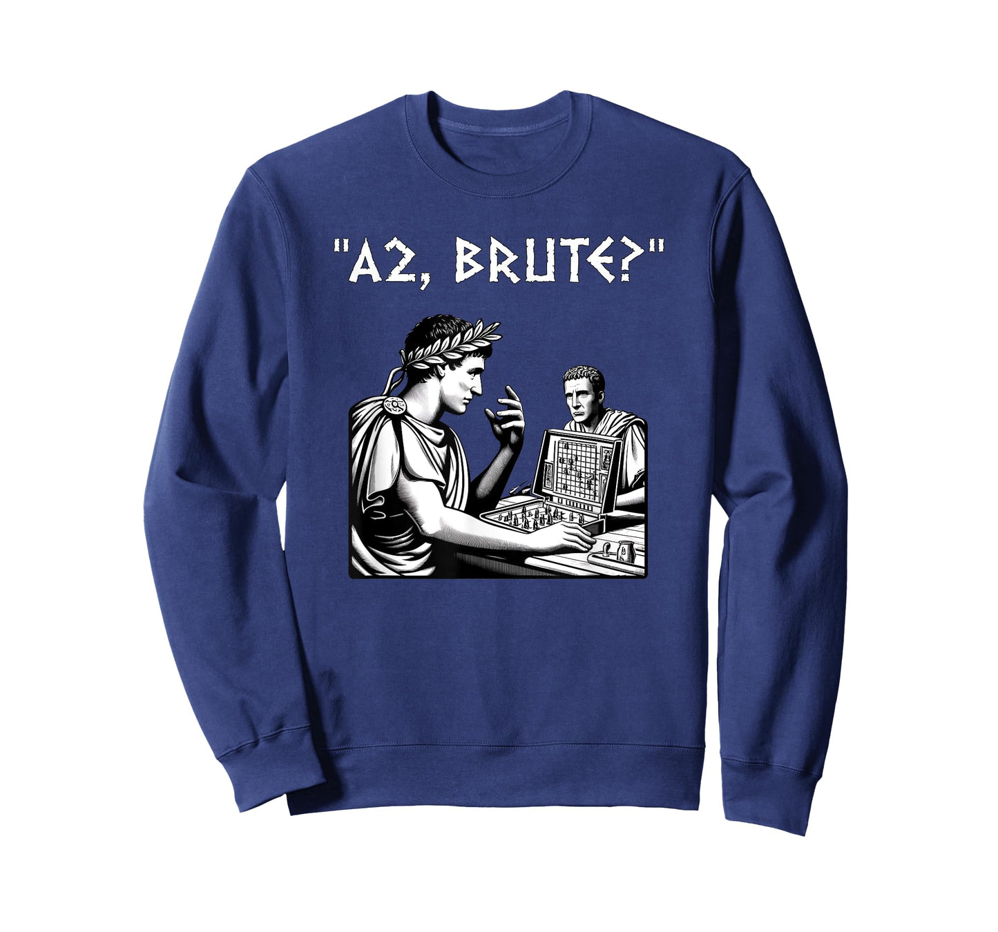 Julius Caesar and Brutus Board Game Meme Funny History T-Shirt