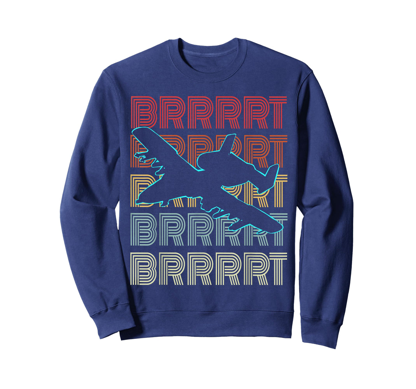 BRRRRT A-10 Warthog Shirt - Vintage Retro Style T-Shirt