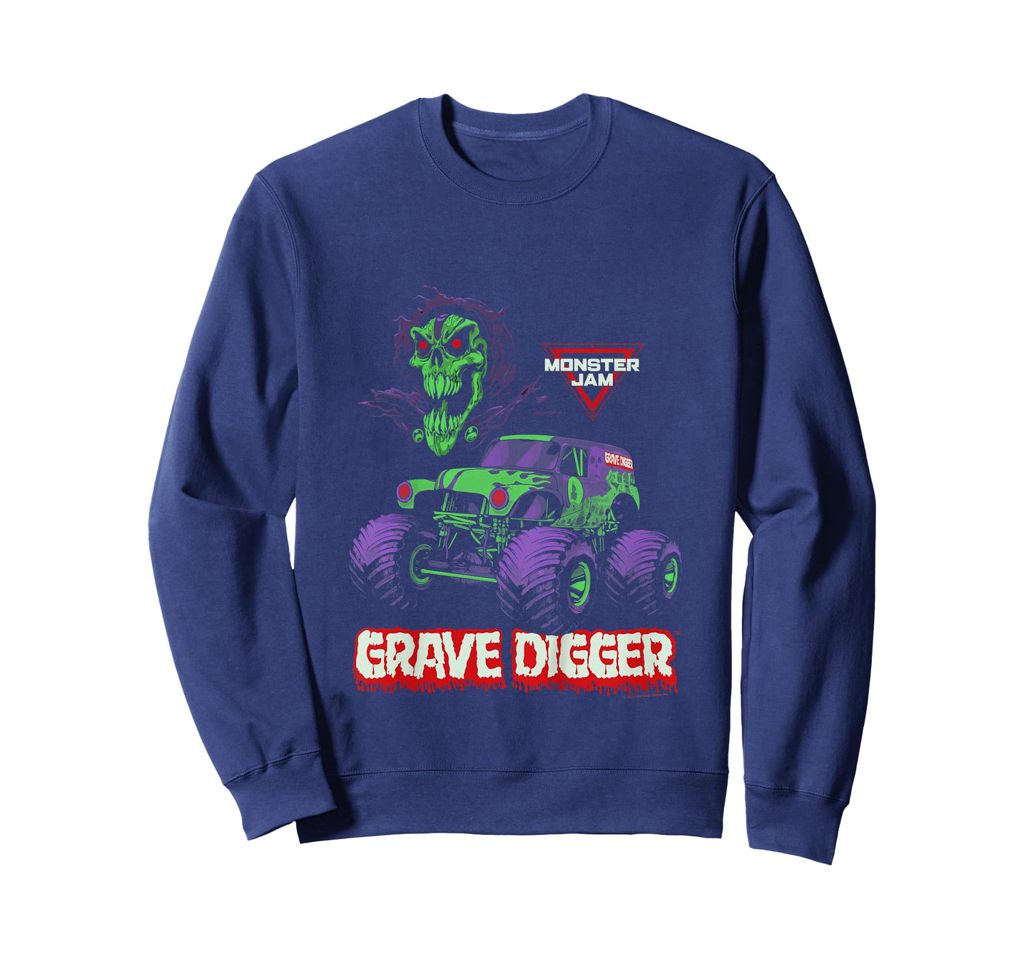 Monster Jam Grave Digger Monster Truck T-Shirt