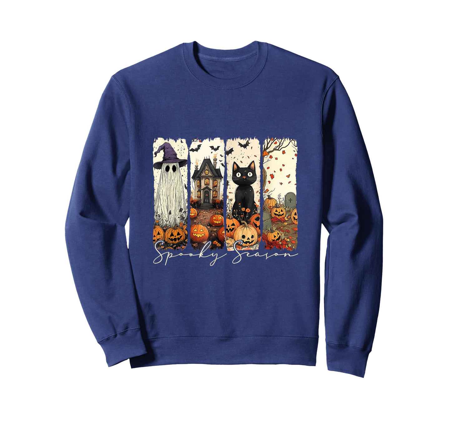 Vintage Halloween Horror Spooky Season T-Shirt