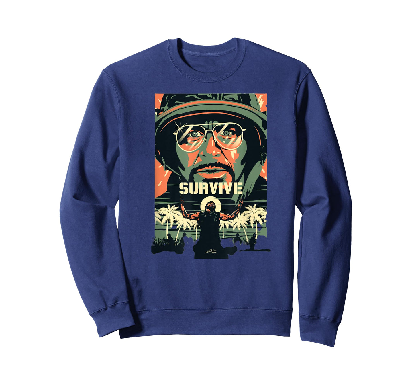 Tropic Thunder Movie, Survive, Funny t-Shirts, T-Shirt